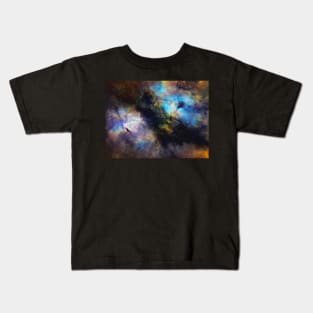 Gas and dust storm near Sadr star in the constellation of Cygnus Kids T-Shirt